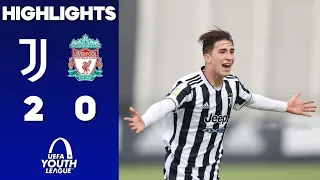 Juventus U19 v Liverpool U19 [2-0] Highlights 2022 | UEFA Youth League 21/22