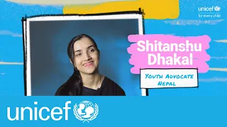 Young person shares mental health tips I UNICEF