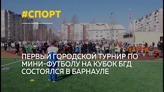 12 команд боролись за кубок БГД в первом городском турнире по мини-футболу