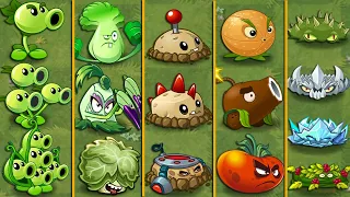 PvZ 2 Discovery - Evolution All Plants NOOB - PRO - HACKER - GOD