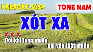Xót Xa Karaoke Tone Nam _ Beat Thanh Hà