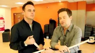 Ant and Dec's Saturday Night Takeaway - Behind the End of the Show Show   Top Secret Drum Corp