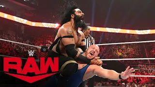 Veer Mahaan vs. Sam Smothers: Raw, April 25, 2022