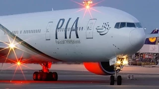 Boeing 777-300 PIA - GE90 Engine Start! Paris Charles de Gaulle Airport