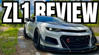 CAMARO ZL1 1LE REVIEW | CORSA EXTREME | KOOKS HEADERS | APR WING | POV | WALK AROUND MODS