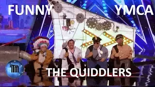 The Quiddlers FUNNY "YMCA" Performance | America's Got Talent 2017