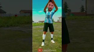 Ronaldo Showed Messi Who's The GOAT 😈 FreeFire animation #shorts