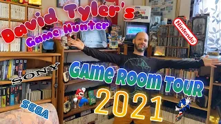 Game Room Tour 2021 - David Tyler Games Hunter