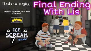 Ice Scream 7 Lis Official Final Ending || Ice Scream 7 Fan Made Ending || Ice Scream 7 Friends Lis