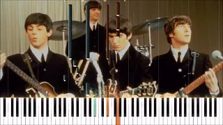 The Beatles - And I Love Her (Synthesia Piano)