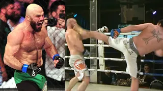 Bald Predator, cool fight and massive fan brawl! The unknown battle of Magomed Ismailov!