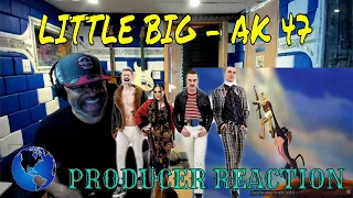 LITTLE BIG   AK 47 music video - Producer Reaction