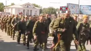 Дивизия Донских Казаков идёт Донбасс  Don Cossack division goes Donbass