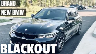 BRAND NEW G20 BMW GETS SOME COSMETIC MODS! (New grill, badges, chrome delete, and more!)