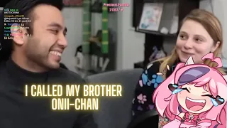 Ironmouse reacts to Sydsnap calling her brother "Onii-chan" (ft. Gigguk)