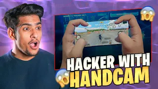 ðŸ˜±Hacker Showing his Long Jump & Aim Bot skills with Handcam in PUBG/BGMI- Best Moments of PUBG M