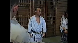 "... Karate is Budo. At any moment with one blow ...": Abe Keigo  seminar in Russia 1998г.