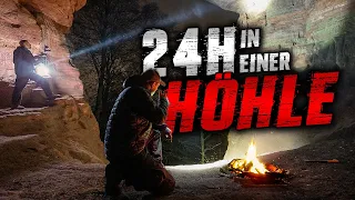 ICH MACHE EIN AUF RENTNER! 👴 24H IN EINER ALTEN BERGHÖHLE - OVERNIGHT