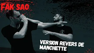 WING CHUN - la technique FAAK SAO en revers de manchette