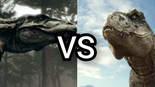 Patch(Tarbosaurus:The mightiest ever) VS T.Rex(Clash of the dinosaurs)