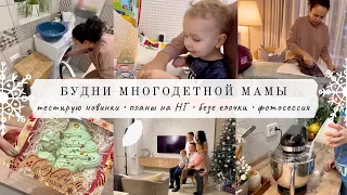 Тестирую новинки🧐 Глажка✨ Планы на НОВЫЙ ГОД 🎅 Елочки-безе🎄Домашняя фотосессия 📸