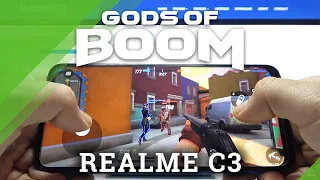 High Graphics Checkup on Realme C3 - Gods Of Boom Gameplay | Game Test