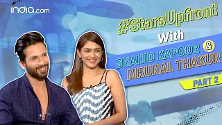 Shahid Kapoor Interview | Mrunal Thakur | Jersey, Fan Questions, IPL Team, KKR vs Mumbai Indians