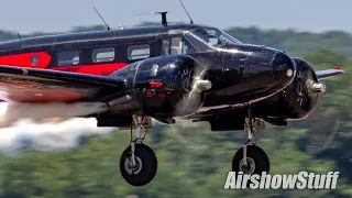 Matt Younkin Beech 18 Aerobatics - Battle Creek Airshow 2022