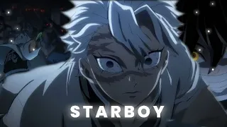 Sanemi/Obanai Season 4 - Starboy (Stranger Things Remix) Edit/AMV