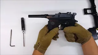 AW custom M712 DL-44 kit field stripping