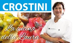 3 tipi di crostini - La cucina della Laura