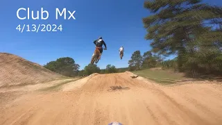 Vet Riders having some fun at Club Mx