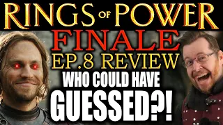 WHO'S SAURON? Gee, I WONDER! RINGS OF POWER episode 8 REVIEW