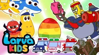 SURPRISE EGGS | COMPILATION | EGG SONGS | SUPER BEST SONGS FOR KIDS | LARVA KIDS