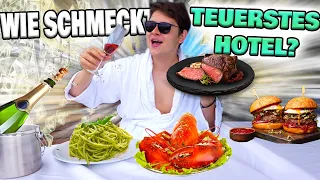 Wie SCHMECKT DAS TEUERSTE LUXUS HOTEL AUF MADEIRA?🤔💰(ICH HABE ███€ AUSGEBEN😰)