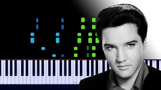 Elvis Presley - Always On My Mind Piano Tutorial