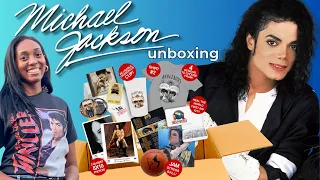 Rare Merchandise Galore! Unboxing Michael Jackson merch from Michael Jackson market