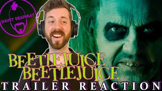 BEETLEJUICE BEETLEJUICE | TEASER REACTION @WarnerBrosPictures #beetlejuice #film #movie #reaction