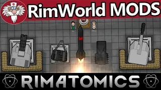 ТОП МОДЫ RimWorld - Rimatomics 2 часть // Какое оружие самое лучшее? // Тесты пушек