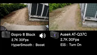 Test Gopro 8 Black & Ausek Ausek AT-Q37C