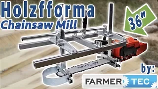 Holzfforma Chainsaw Mill for up to 36" bars. New in Stock!