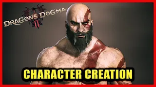 Get KRATOS from God of War in DRAGON'S DOGMA 2 - Character Creation