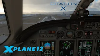 [X-Plane 12] Cessna Citation X | Part 4 - ILS Approach and Navigation Source Tutorial