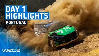 WRC2 Day 1 Highlights | WRC Vodafone Rally de Portugal 2023