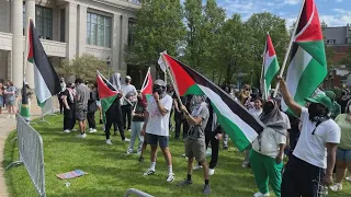 Anti-war protests | Students protest at Case Western Reserve University over Israel-Hamas war