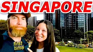 SINGAPORE 🇸🇬**Americans First Impressions**  (flying from Bali to Singapore)