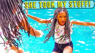 Sister PUSHED IN POOL - Revenge IS NOT The Answer!
