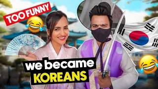 INDIANS Became KOREANS for a DAY 😲 *Public Reactions*