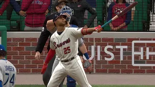 Dodgers vs Braves | NLCS Game 1 - MLB 10/16 Los Angeles vs Atlanta Highlights - MLB The Show 21