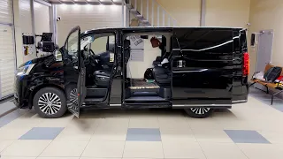 Toyota HiAce для дальних поездок. Замена передних сидений на комфортные с BMW.